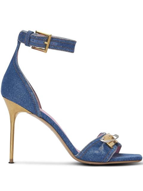 Balmain Safety Pin sandals - Blue - zdjęcie produktu nr 1