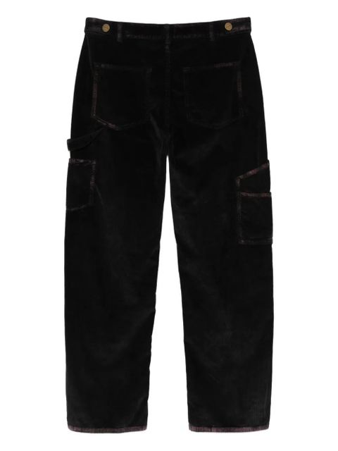 PINKO corduroy cargo trousers - Black