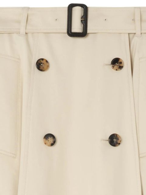 Burberry gabardine trench midi skirt - Neutrals - zdjęcie produktu nr 2