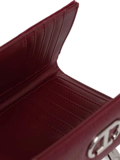 TWINSET tri-fold leather wallet - Red