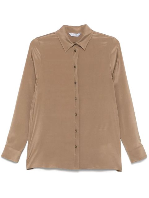 Max Mara Avion shirt - Brown - zdjęcie produktu nr 1