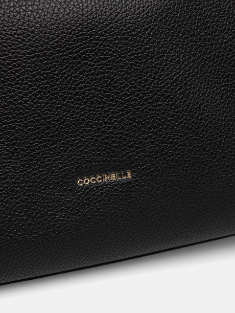 Coccinelle torba skórzana NORY kolor czarny E1 U45 11 01 01