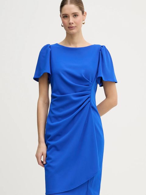 Dkny sukienka kolor niebieski mini prosta DD6A1959 - zdjęcie produktu nr 1