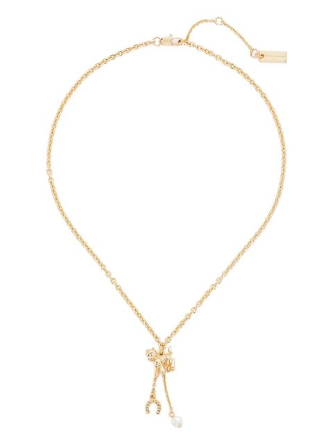 Marc Jacobs pony-charm necklace - Gold - zdjęcie produktu nr 1
