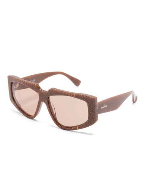 Max Mara Eyewear Glimpse sunglasses - Brown - zdjęcie produktu nr 2