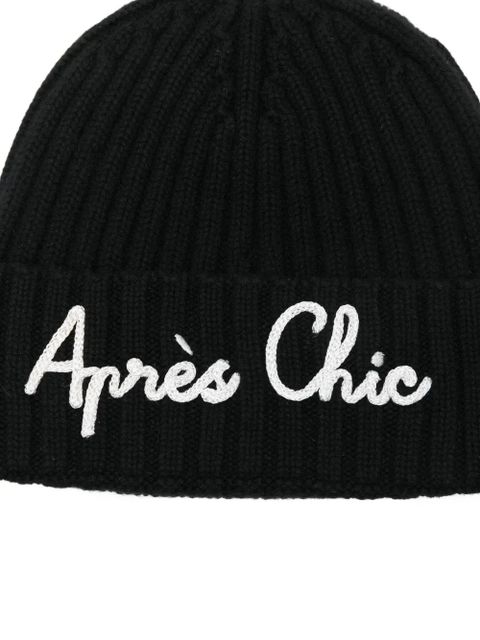 MC2 Saint Barth Wengen Embroidered Hat - Black