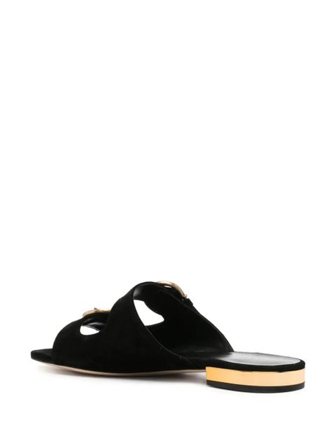 Chloé Alizè flat sandals - Black