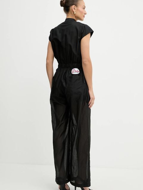 Pinko kombinezon z domieszką jedwabiu