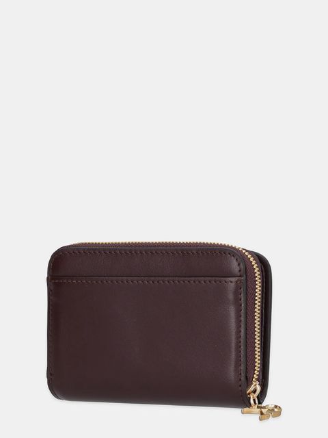 Calvin Klein portfel skórzany damski kolor bordowy LV04F1075G - zdjęcie produktu nr 2