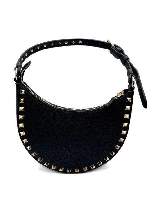 Valentino Garavani Rockstud mini shoulder bag - Black - zdjęcie produktu nr 1