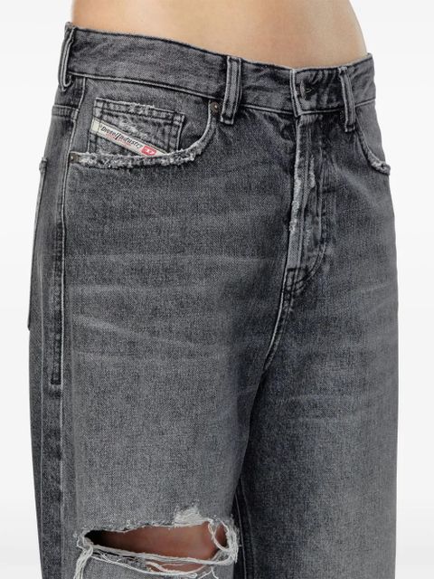 Diesel 1996 D-Sire low-rise wide-leg jeans - Grey