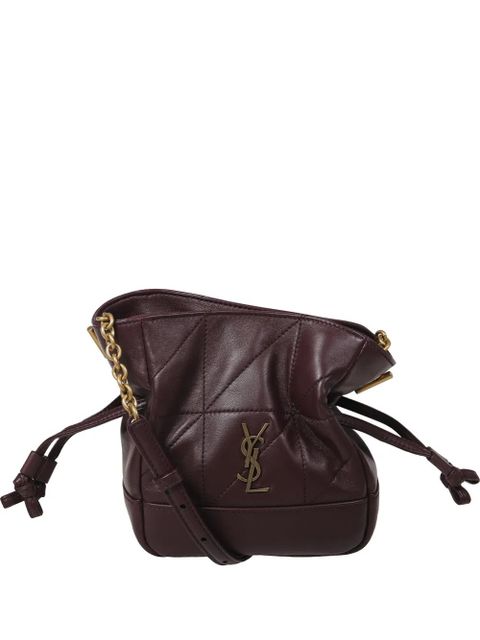 Saint Laurent Jamie quilted leather shoulder bag - Red - zdjęcie produktu nr 1