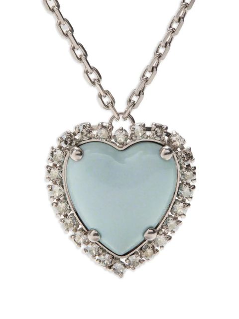 Valentino Garavani Coeur Hyperbole necklace - Silver