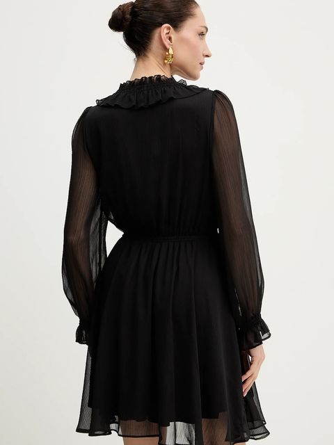 Morgan sukienka kolor czarny mini rozkloszowana RCATHY