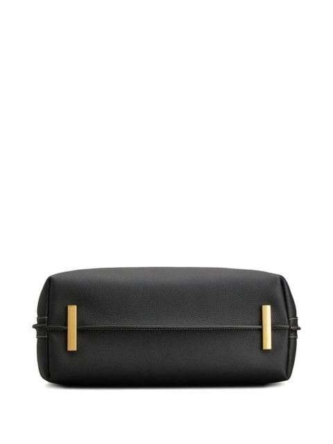 Tod's small T Timeless buckle tote bag - Black