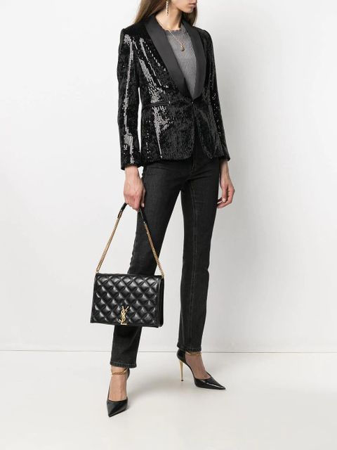 Saint Laurent small Becky shoulder bag - Black