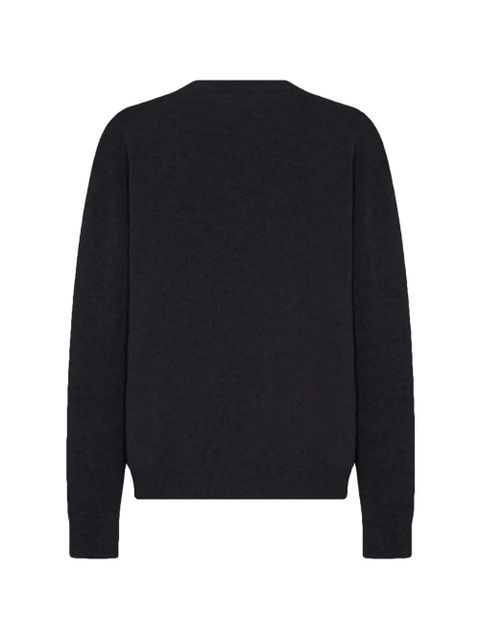 The Row crew neck cashmere sweater - Black - zdjęcie produktu nr 2