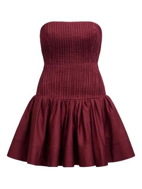 Aje Vacation strapless mini dress - Red - zdjęcie produktu nr 1