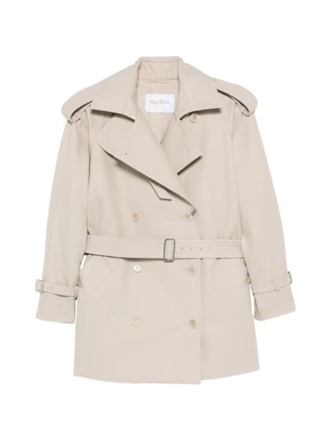 Max Mara Cacio double-breasted belted trench coat - Neutrals - zdjęcie produktu nr 1