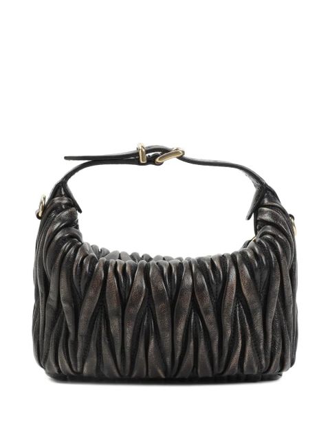 Miu Miu matelassé leather mini bag - Brown - zdjęcie produktu nr 2