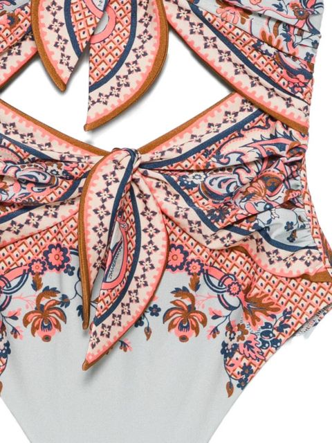 ZIMMERMANN Aster swimsuit - Blue