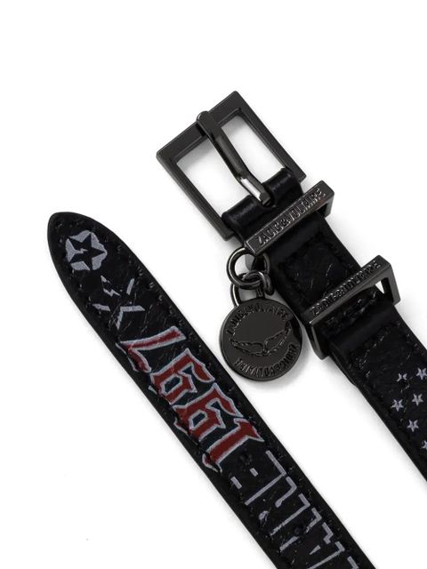 Zadig&Voltaire buckle charm bracelet - Black