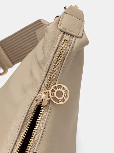 Tommy Hilfiger torebka kolor beżowy AW0AW18000