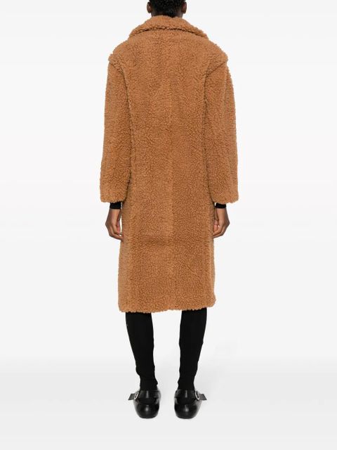 UGG Gertrude double-breasted teddy coat - Brown