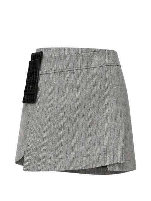 3.1 Phillip Lim asymmetric mini skirt - Grey - zdjęcie produktu nr 1
