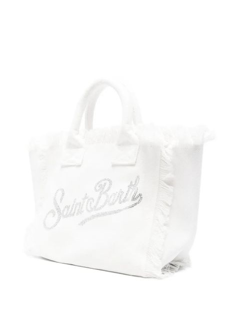 MC2 Saint Barth Colette logo-detail tote bag - White