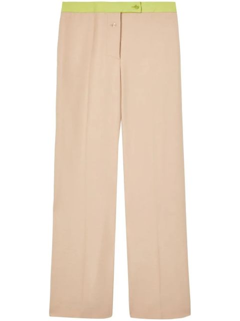 Off-White Active straight-leg tailored trousers - Neutrals - zdjęcie produktu nr 1