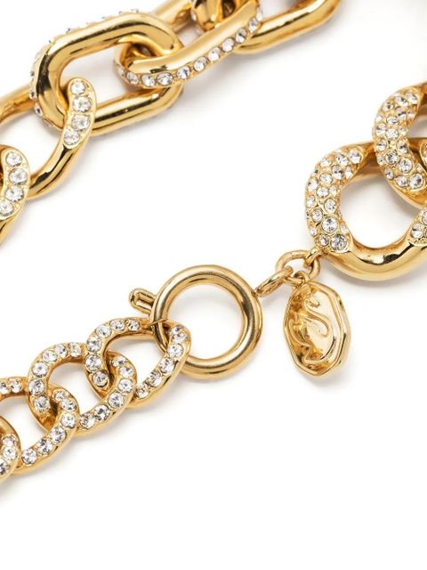 Swarovski Dextera chain-link bracelet - Gold