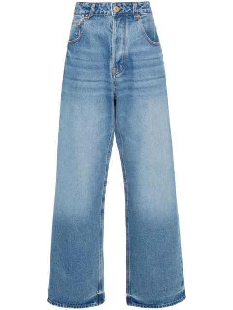 Jacquemus Nîmes mid-rise wide jeans - Blue - zdjęcie produktu nr 1