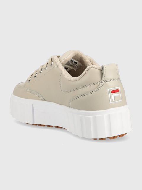 Fila tenisówki Sandblast kolor beżowy FFW0060 - zdjęcie produktu nr 2