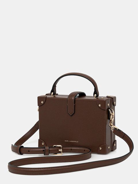 Karl Lagerfeld torebka skórzana K/AUTOGRAPH - zdjęcie produktu nr 2