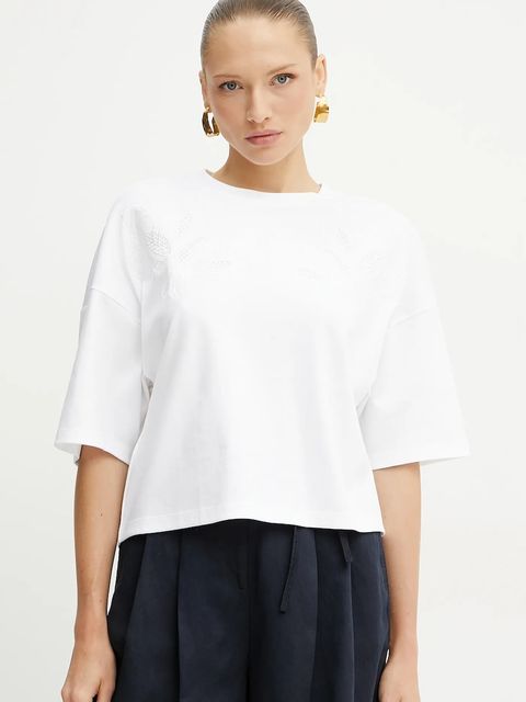 BOSS t-shirt bawełniany - zdjęcie produktu nr 1