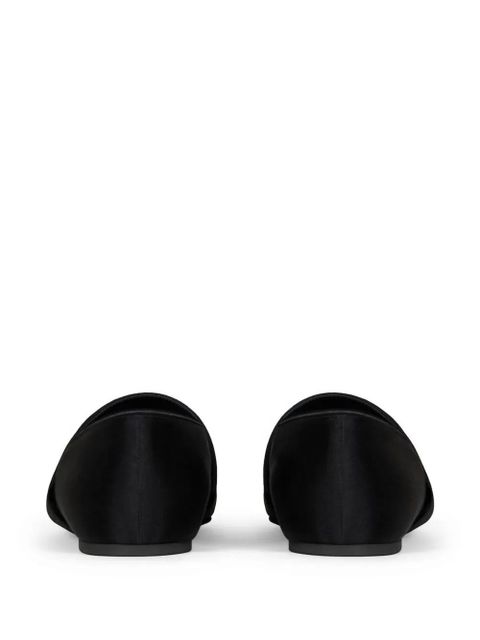 Givenchy square-toe ballet flats - Black