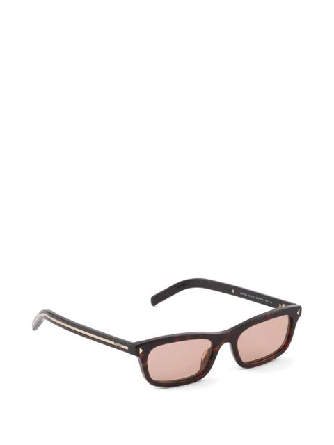 Prada Eyewear sunglasses with the iconic metal plaque - Brown - zdjęcie produktu nr 2