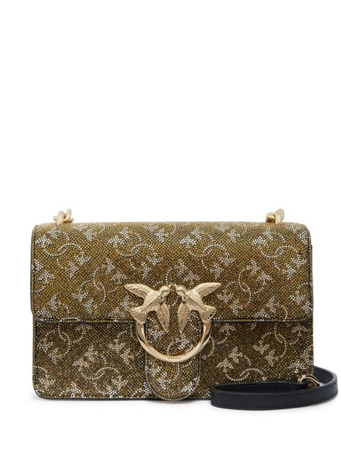 PINKO mini Love embellished cross body bag - Gold - zdjęcie produktu nr 1