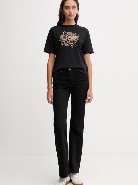 Joop! t-shirt bawełniany damski kolor czarny 30048383 - zdjęcie produktu nr 2