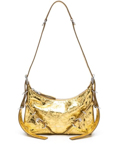 Givenchy Mini Voyou leather shoulder bag - Gold - zdjęcie produktu nr 1