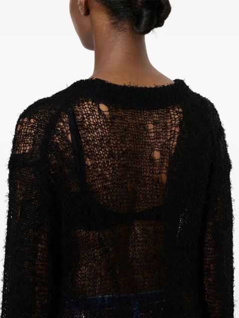 OUR LEGACY Academy V-neck cardigan - Black