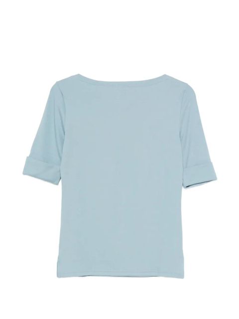 Lauren Ralph Lauren boat-neck T-shirt - Blue - zdjęcie produktu nr 2