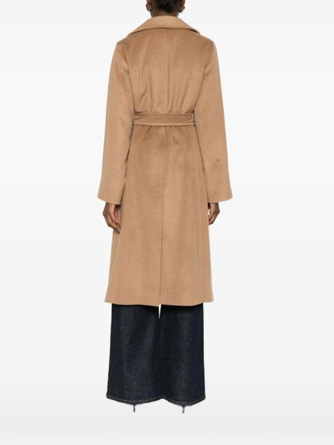 Max Mara Manuela belted coat - Brown