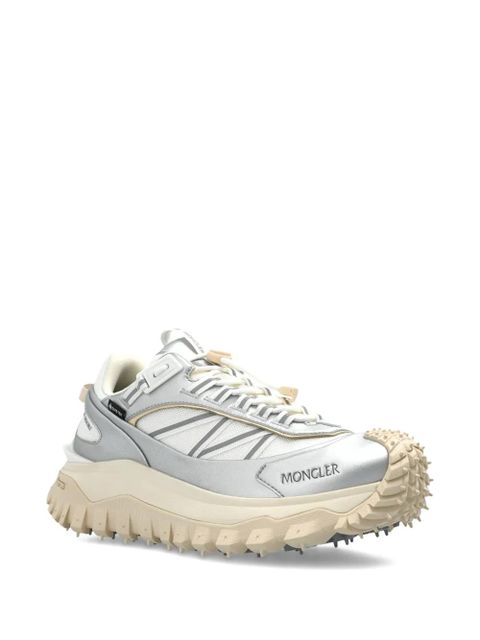 Moncler Trailgrip GTX leather sneakers - Silver - zdjęcie produktu nr 2