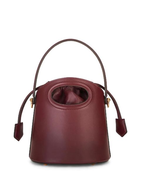 ETRO mini Saturno leather bucket bag - Red