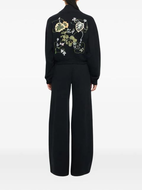 Off-White Bookish logo-print trousers - Black