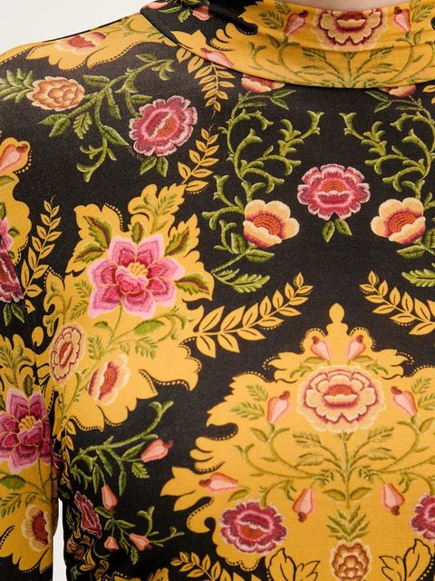 Farm Rio longsleeve kolor żółty 329194