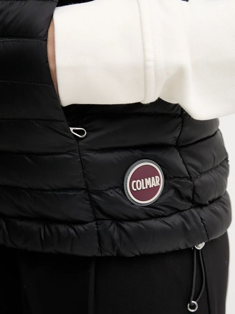 Colmar bezrękawnik puchowy kolor czarny przejściowy 2215.2YO