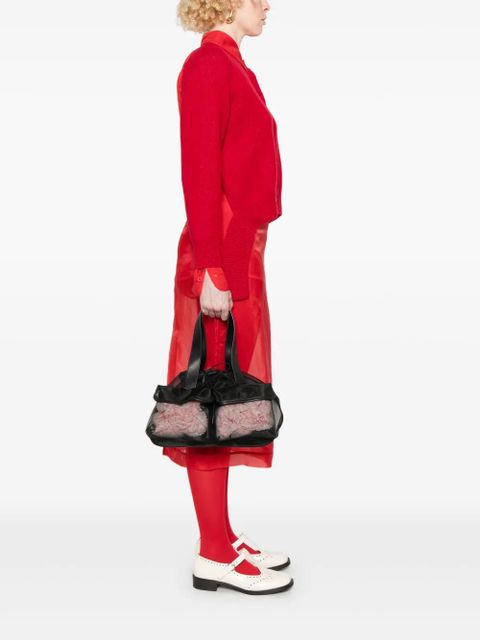 Simone Rocha mesh tote bag - Black - zdjęcie produktu nr 2